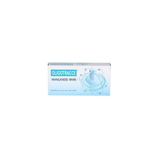 Oligotracce Manganese e Rame Bevibili da 20x2ml