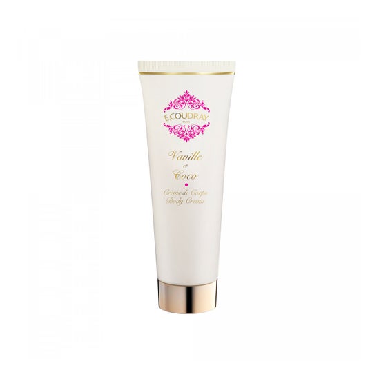 Tube de crème à la vanille et au coco