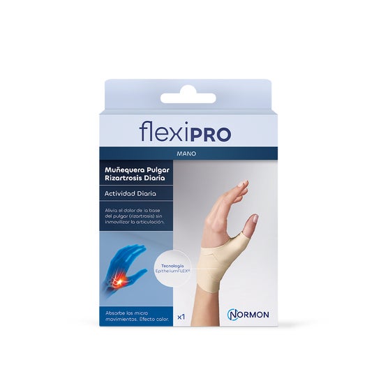 Normon Flexipro Attelle Rizartrose Quotidienne Gauche M 1 ud