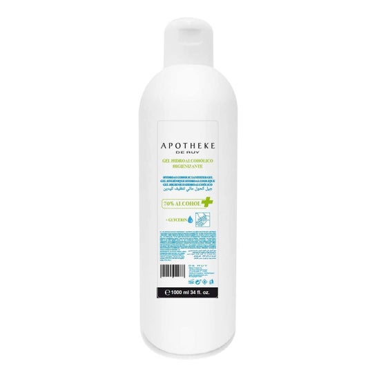 Apotheke de Ruy Gel Hydroalcoolique 70% 1000ml