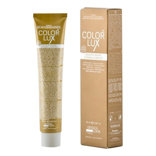 Design Look Color Lux 8.34 Rubio Claro Dorado Cobre 100ml