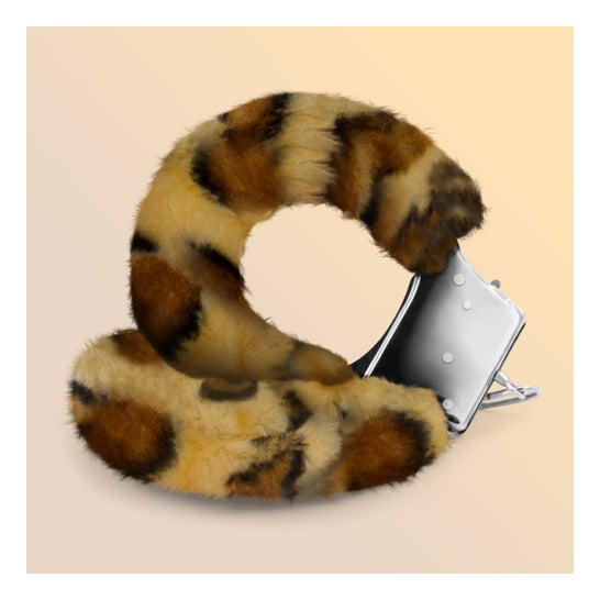 Crushious Love Cuffs Menottes en Peluche Leopard 1 Unité