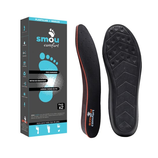 Smou Comfort Insoles Taille 38-39 1 Paire
