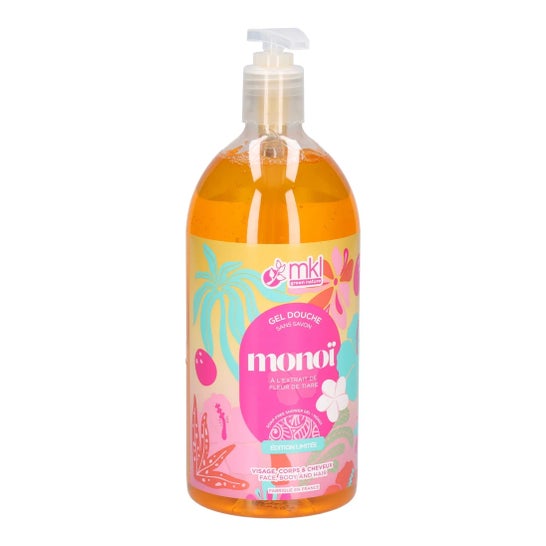 MKL Green Nature Monoï Gel de Douche Sans Savon 1000 ml