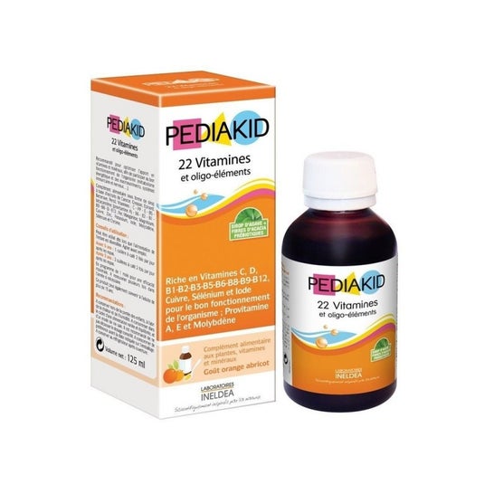 Ineldea Pediakid 22 Vitaminas-Oligoelementos Jarabe 250ml