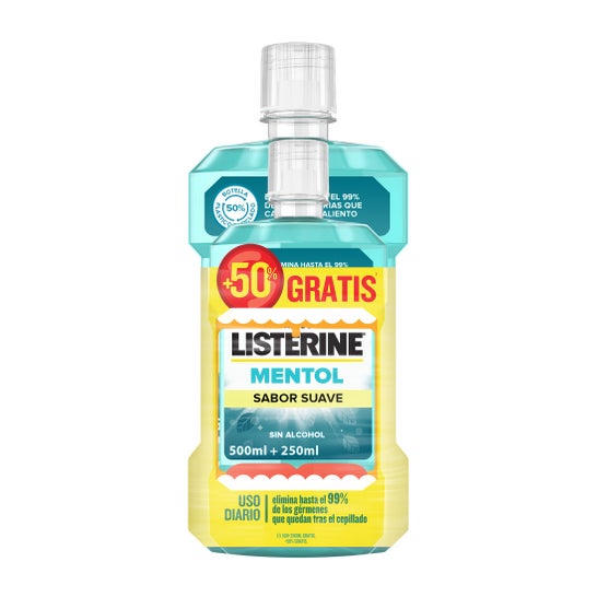Listerine Zéro 500+250 ml