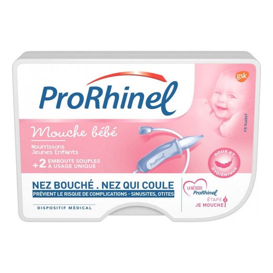 ProRhinel Mouche Bébé + 2 Embouts Jetables