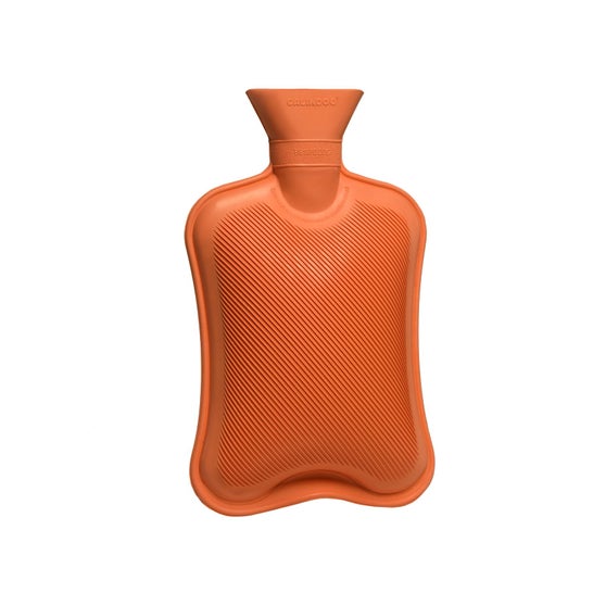 Calindoo Bolsa de Agua Caliente Naranja Pastel 2 L