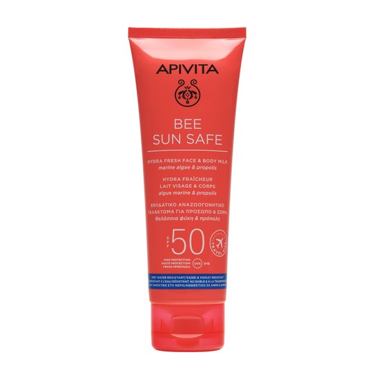 Apivita Bee Sun Safe Lait Format Voyage SPF50 100 ml