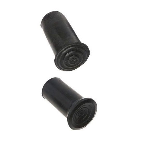 Herdegen Embout Canne de Marche Noir 12mm V0769 1 Unité