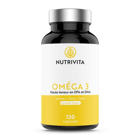 Nutrivita Oméga 3 Epax® 120 Capsules