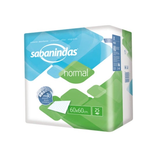Sabanindas Protection de lit 60x60 25 pièces