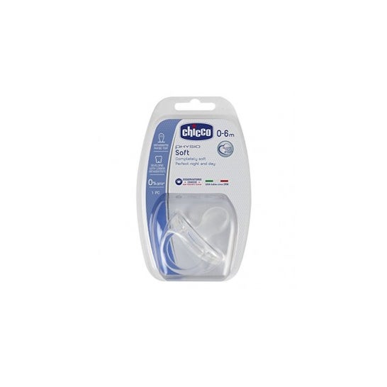 Chicco Physio Tétine silicone souple 0-6M 1ud