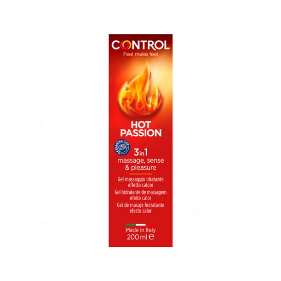 Control Hot Passion Massage Gel 3 in 1 200ml