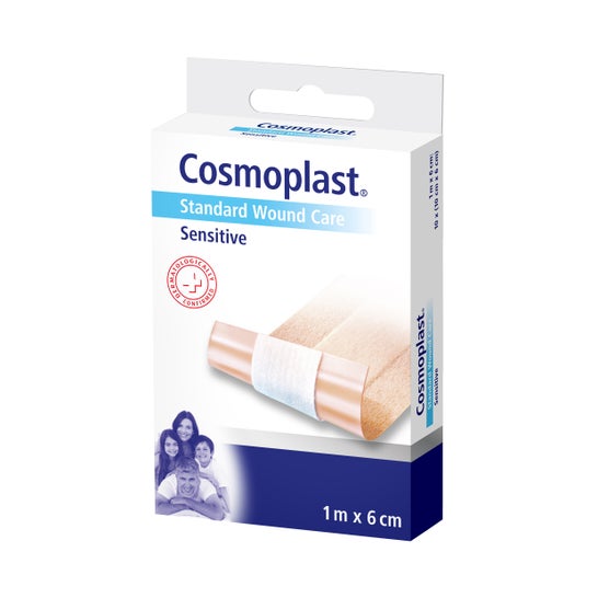 Cosmoplast Sensitive Pansement Couper 6cmx1m 1 Unité