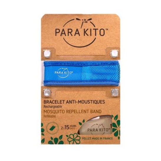 Para'Kito Bracelet Anti Moustiques Bleu 1 Unité
