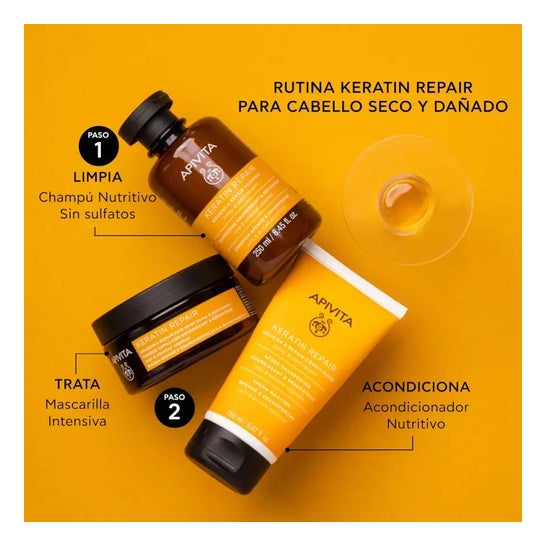 Apivita Keratin Repair Shampooing Nutritif Reparateur 250ml Apivita Keratin Repair Shampooing Nutritif Reparateur 250ml