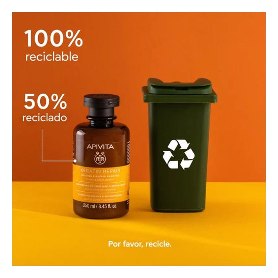 Apivita Keratin Repair Shampooing Nutritif Reparateur 250ml Apivita Keratin Repair Shampooing Nutritif Reparateur 250ml