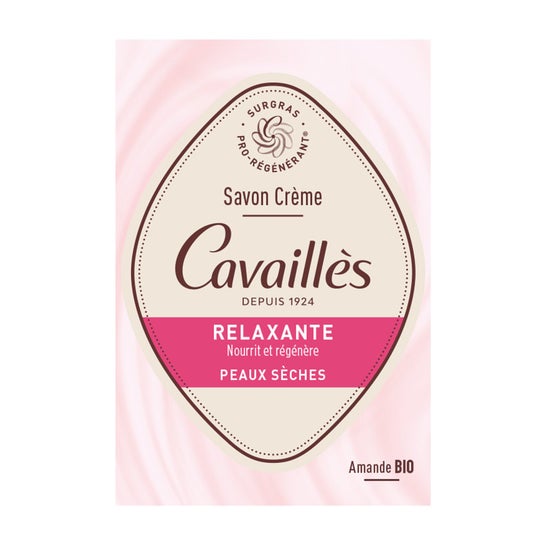 Roge Cavailles Savon Crème Relaxante Peaux Sèches 100g