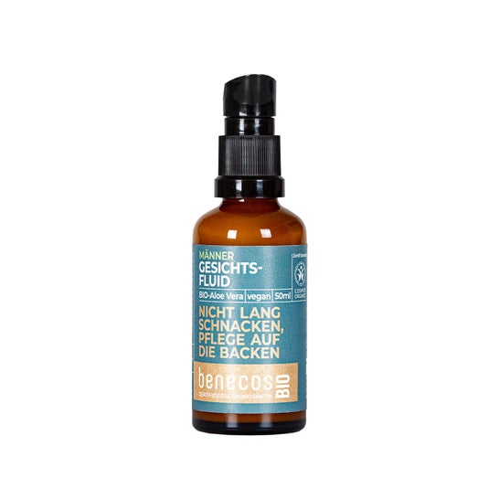 Benecos Bio Men Fluide Visage Aloe Vera 50 ml