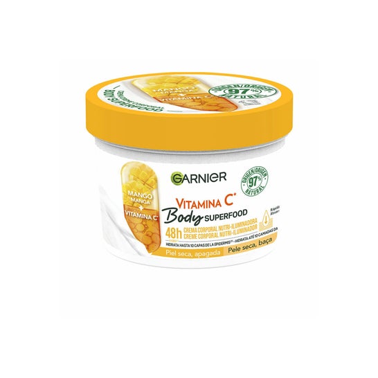 Garnier Body Superfood Mangue + Vitamine C Crème Corps 380ml