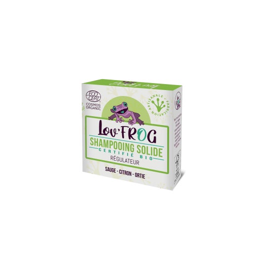 Lov'Frog Shampoing Solide Régulier Bio Citron 50g