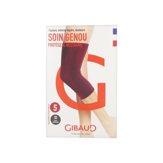 Gibaud Genouillère Rouge 6733 T5