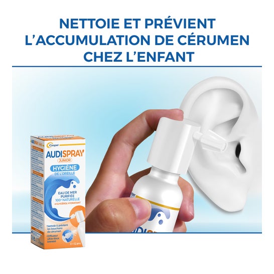 Audispray Junior Hygiène De L'Oreille 25ml