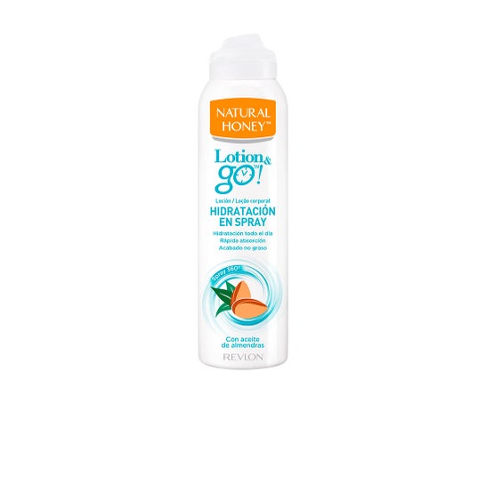 Lotion hydratante pour le corps Natural Honey Lotion & Go ! en spray 200ml