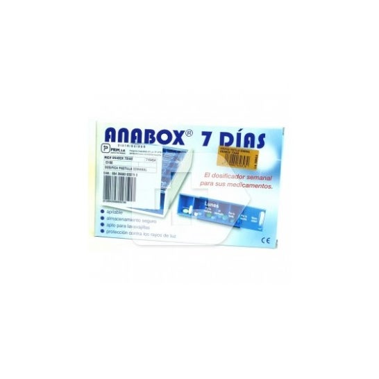 Anabox 7 jours pilulier 1pc