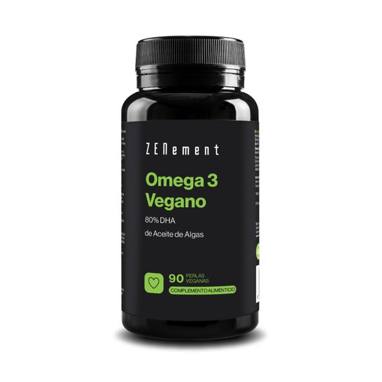 Zenement Omega 3 Vegano 80% DHA 90 perlas