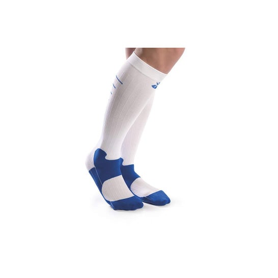 Orliman Sport Calcetín 15-20Mmhg Ov02D501 Blanco Talla 4 1 Par