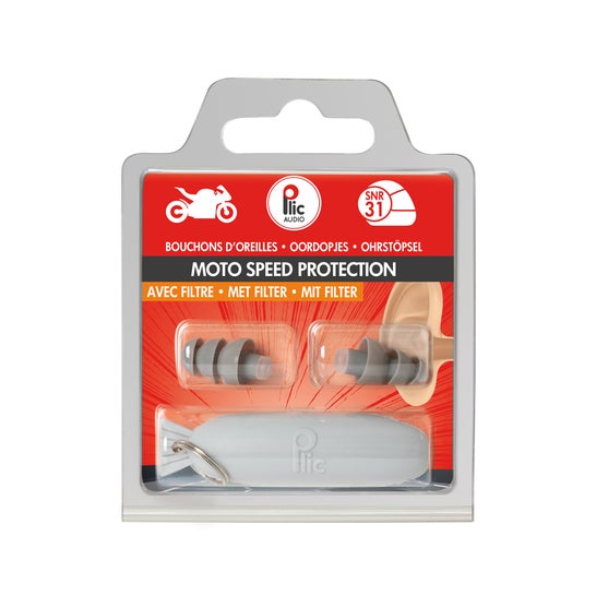 Plic Audio Bouchon Filtre Spécial Moto Speed Protection 3uts