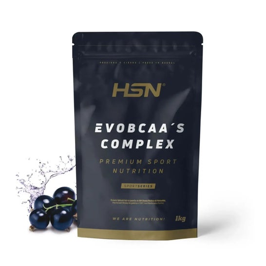 HSN EvoBCAA's Complex en Polvo Grosella Negra 1kg