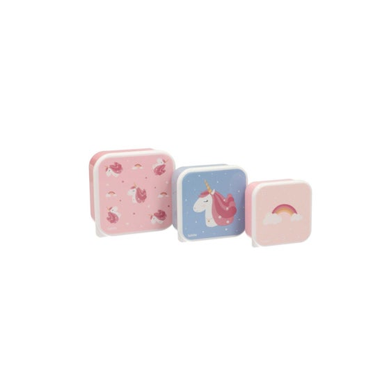 Tutete Lonchera Magical Unicorn 3uds