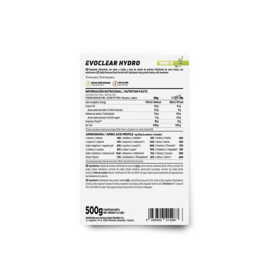 HSN Evoclear Hydro Mojito 500g