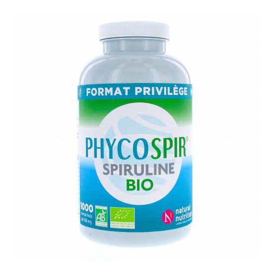 Natural Nutrition Spiruline Phycospir 1000caps