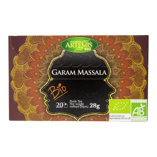 Artemis Garam Masala 20 Filtres