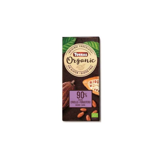 Torras Chocolate Negro 90% Cacao 100g *