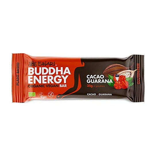 Iswari Buddha Energy Bar Cocoa guara 35g