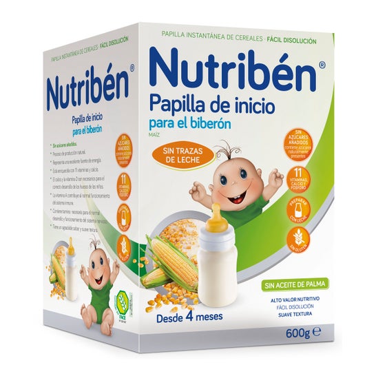 Nutribén™ papilla inicio biberón sin gluten 600g