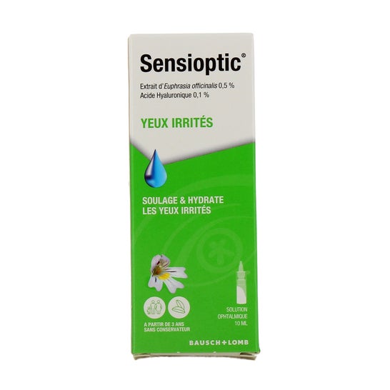 Sensioptic Solution Ophtalmique Yeux Irrités 10ml