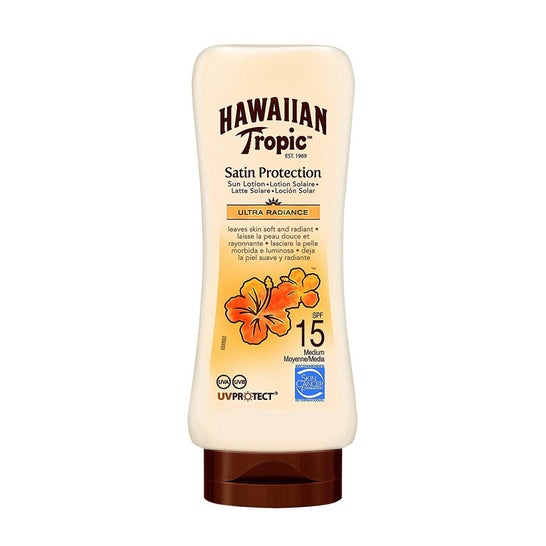 Hawaiian Tropic Satin Protection Satin Protection Ultra Radiance Spf15 Sun Lotion Sun Lotion