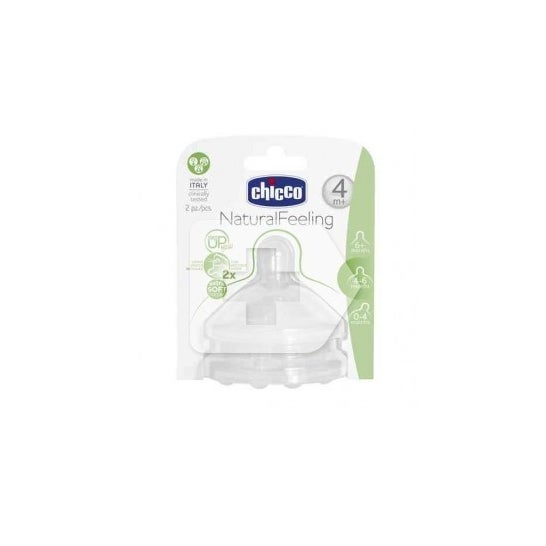Chicco™ Step Up 2 mamelon à large bouche mamelon à débit rapide 2 Unités