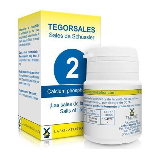 Tegor Tegorsal 2 Calcium Phosphoricu 350caps