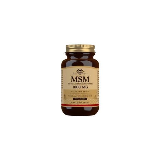 Solgar Msm 1000mg 60 Comprimés