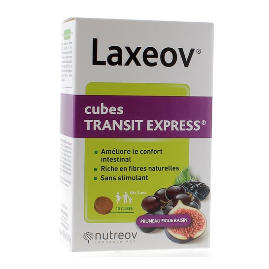 Laxeov Cubes Transit Express Ciruela, Higo y Uva 20uds