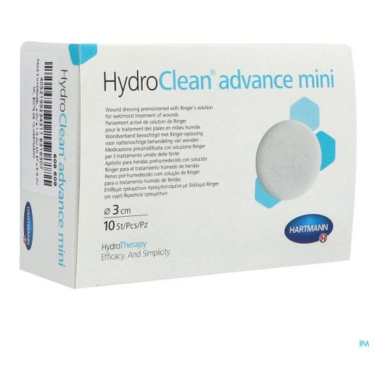 HydroClean Advance Mini Pansement 3cm 10uts