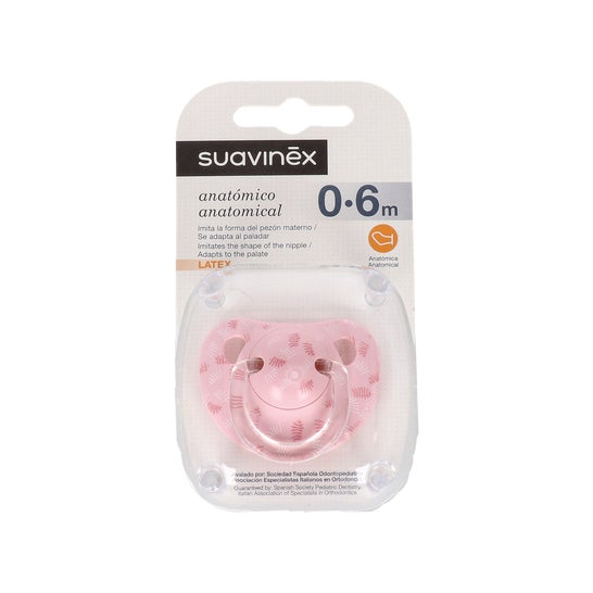 Suavinex® sucette anatomique en latex 0-6 mois