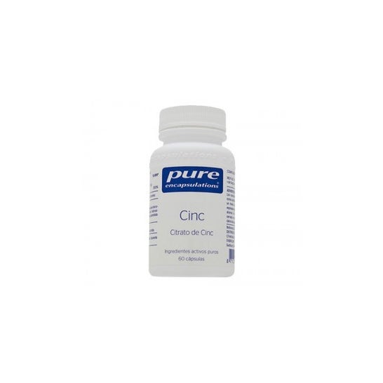 Encapsulations pures Citrate de zinc Citrate de zinc 60 capsules